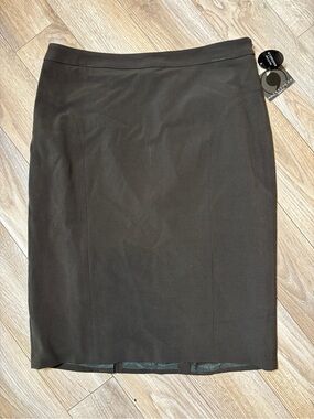 Apostrophe Black Pencil Skirt